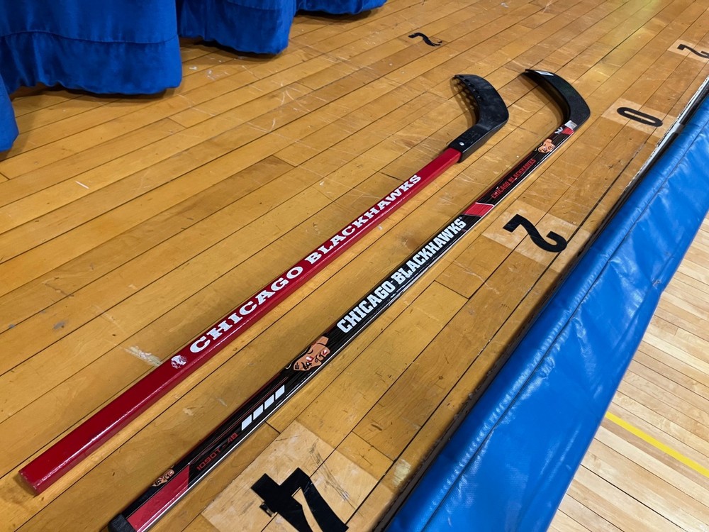 BlackHawk Hockey Sticks with plastic blade