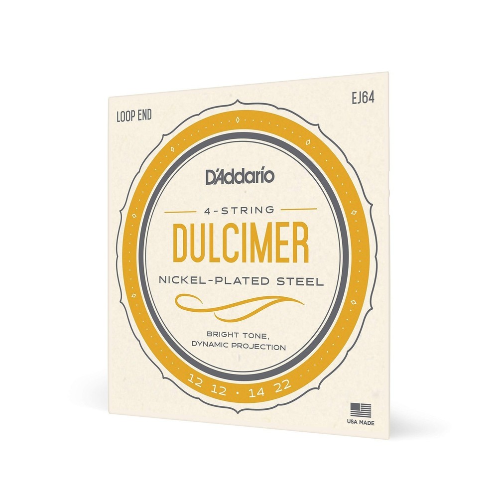 D'Addario EJ64 4-String Dulcimer Strings