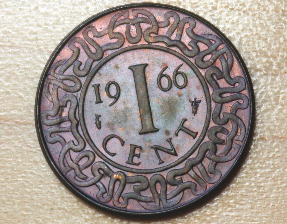 1966 Suriname 1 Cent