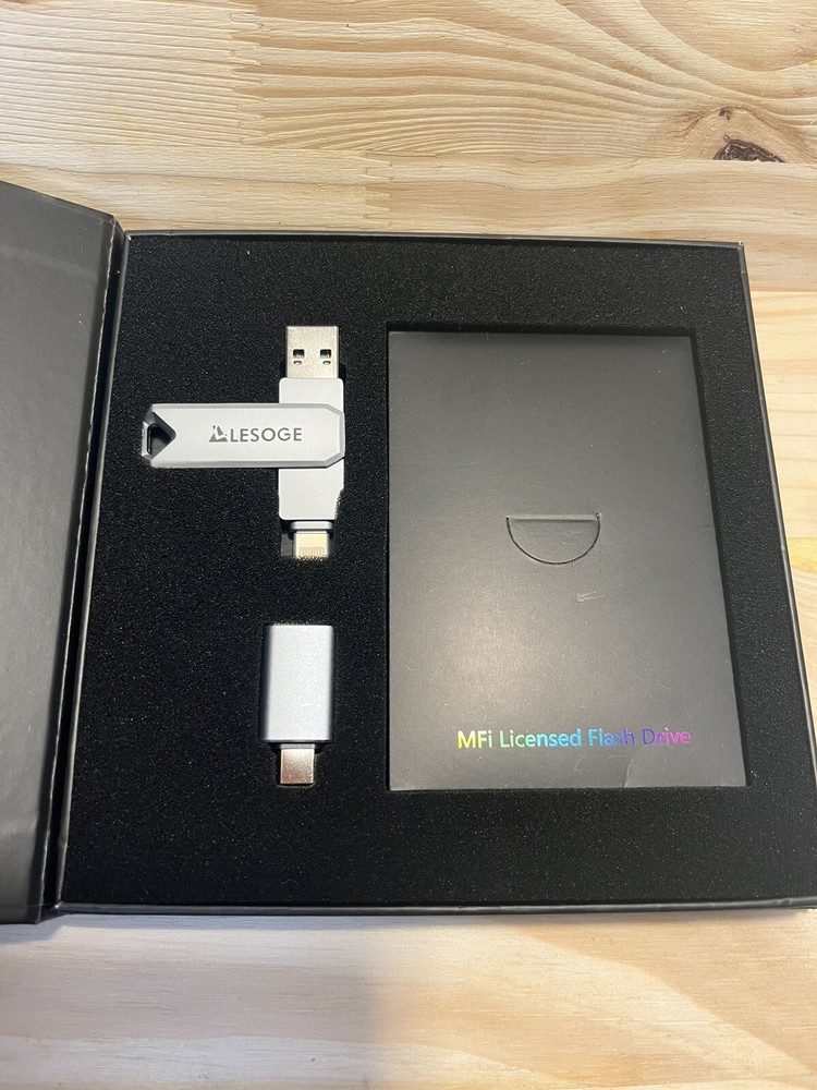 Lesoge MFi 128Gb Apple Dedicated Flash Drive