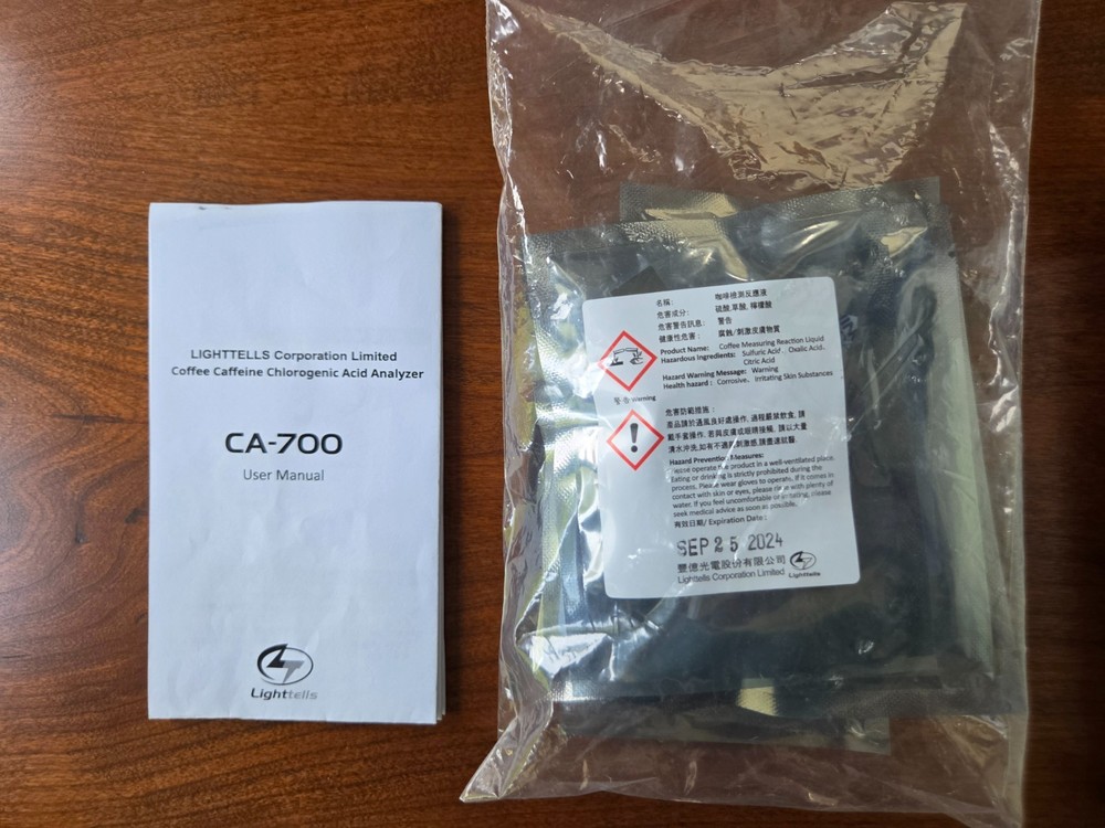 Lighttells CA-700 Caffeine and Chlorogenic Acid Analyzer