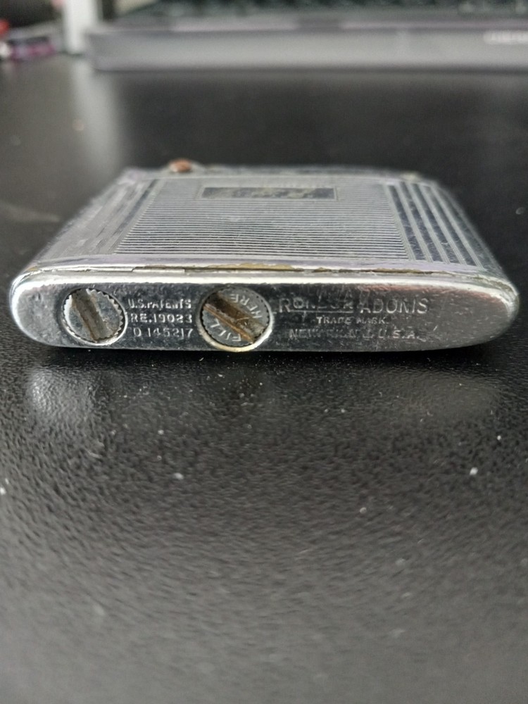 Vintage Silver Ronson Adonis Lighter