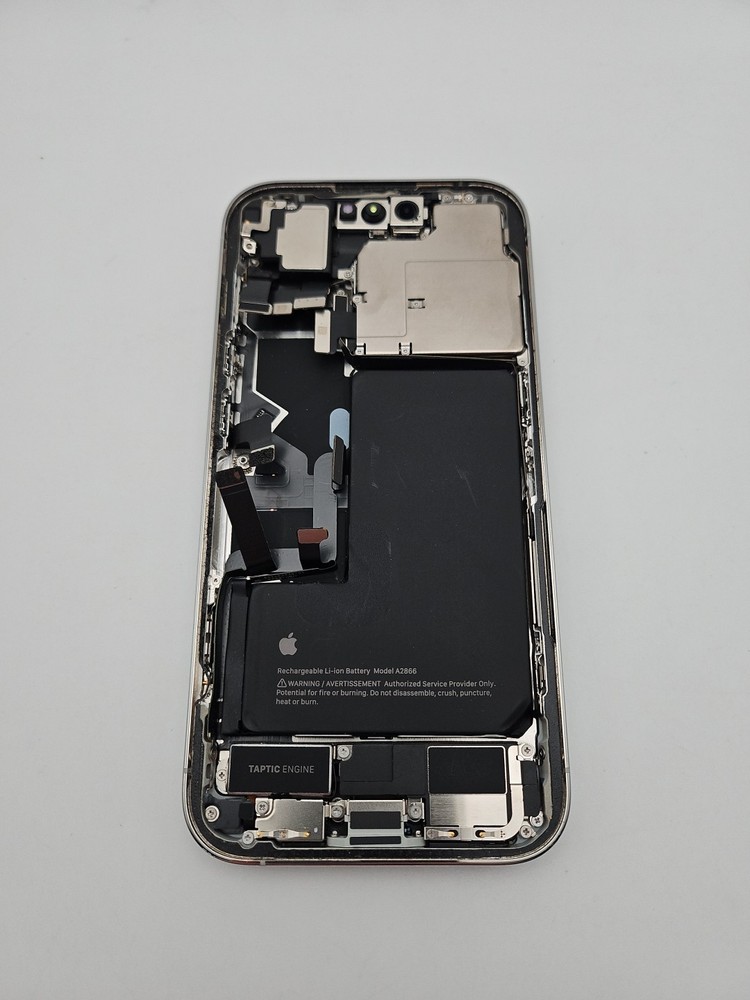 Apple iPhone 14 Pro Backhousing Used Replacement Part OEM -Silver