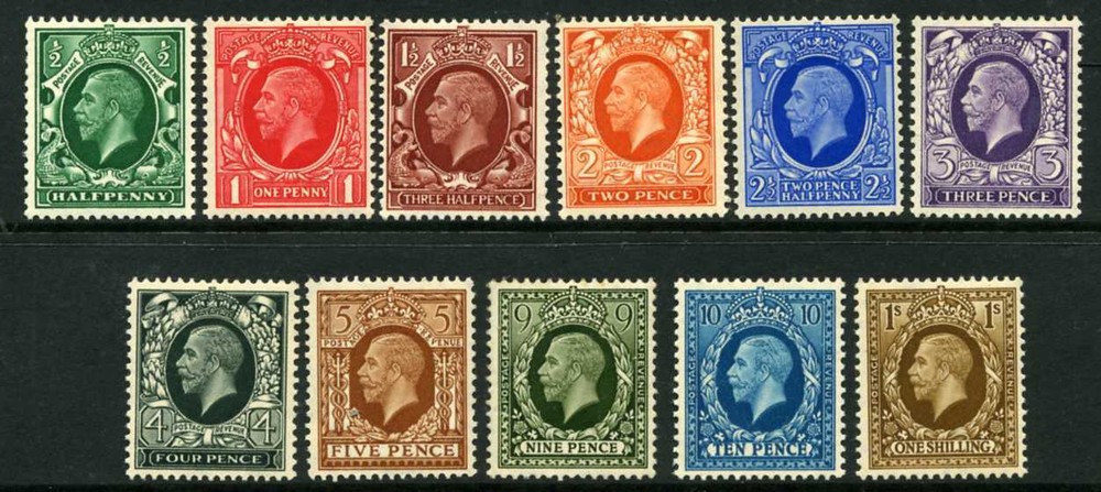 SG439-449 Photogravure Set UNMOUNTED MINT