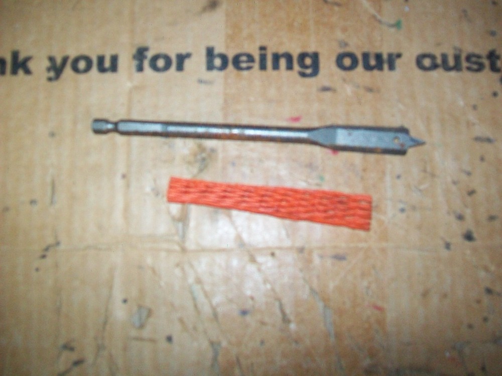 Vintage UnBranded 1/2 Wood Drill Bit