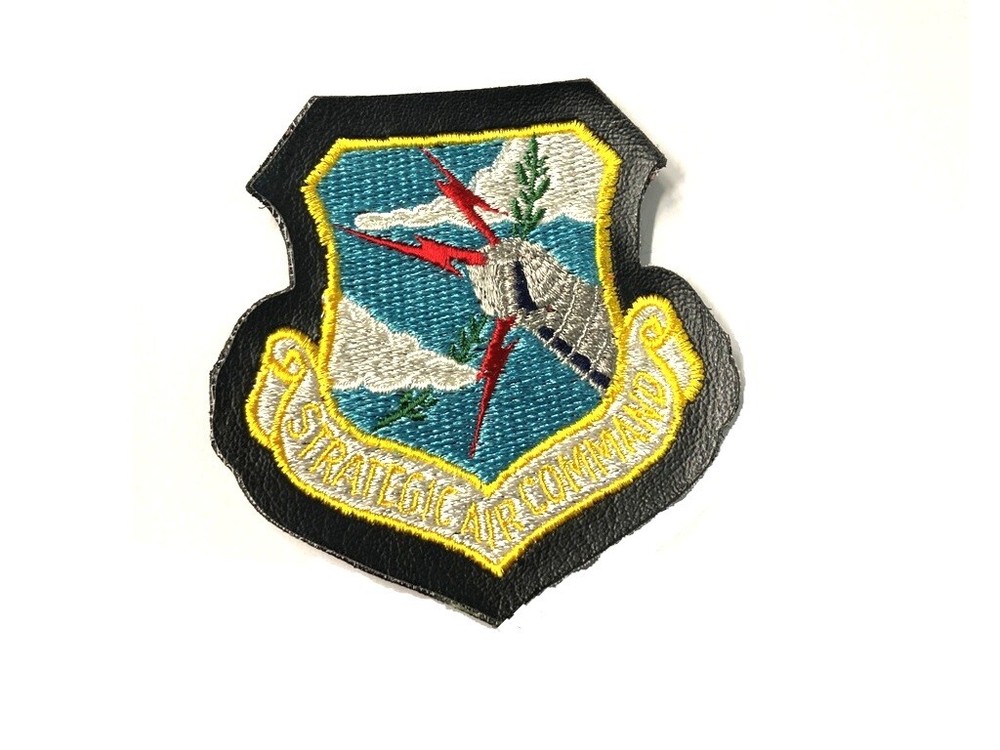 Strategic Air Command SAC Patch, Leather