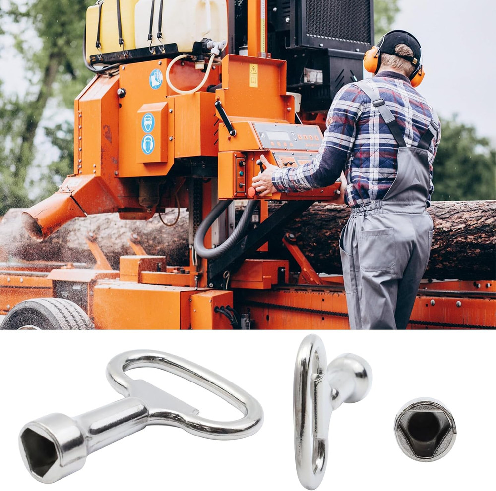 2.0" X 1.5" Triangle Socket Spanner Key Matel Triangular Socket Universal Utilit