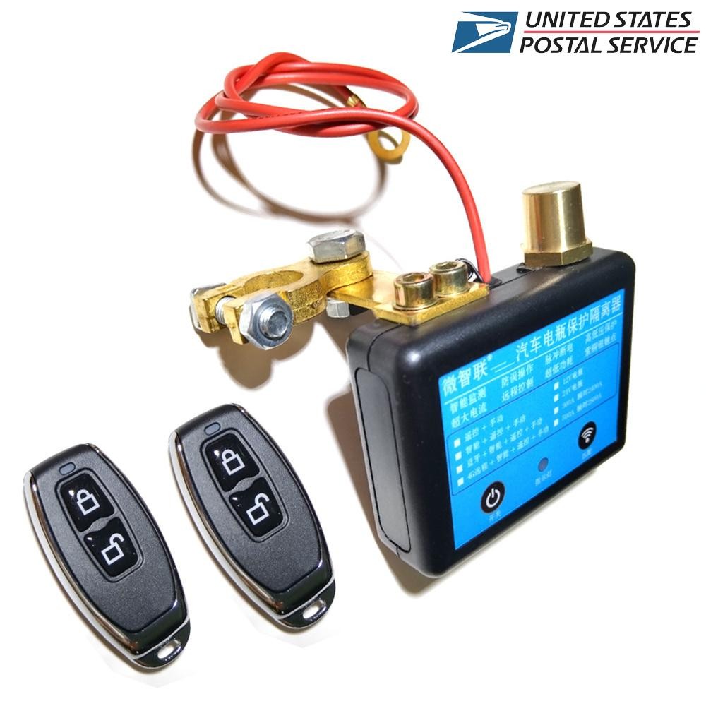 Automatic Cut Off Wireless Remote Control Battery Protection Device 24V 350A USA