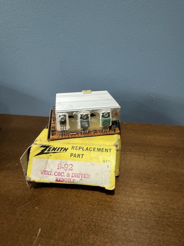 Zenith 9-92 Vert OSC. and Driver Vintage
