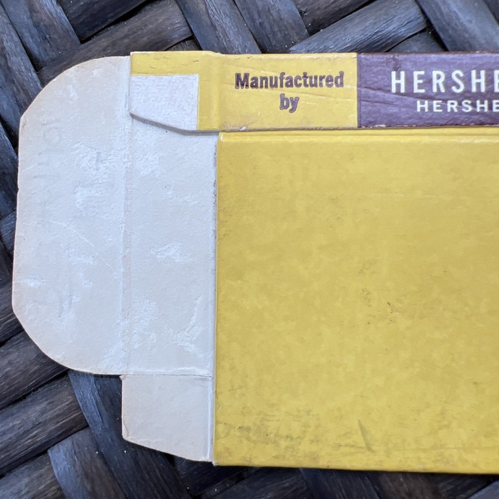 vintage Hershey’s Coating Tasting Sample box unused