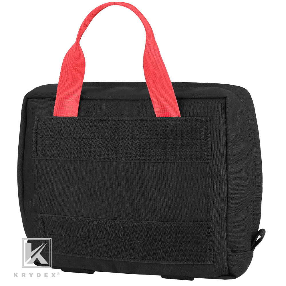 KRYDEX Clear Top Insert Pouch Organizer Hook Back Packing Cube for D3 Backpack