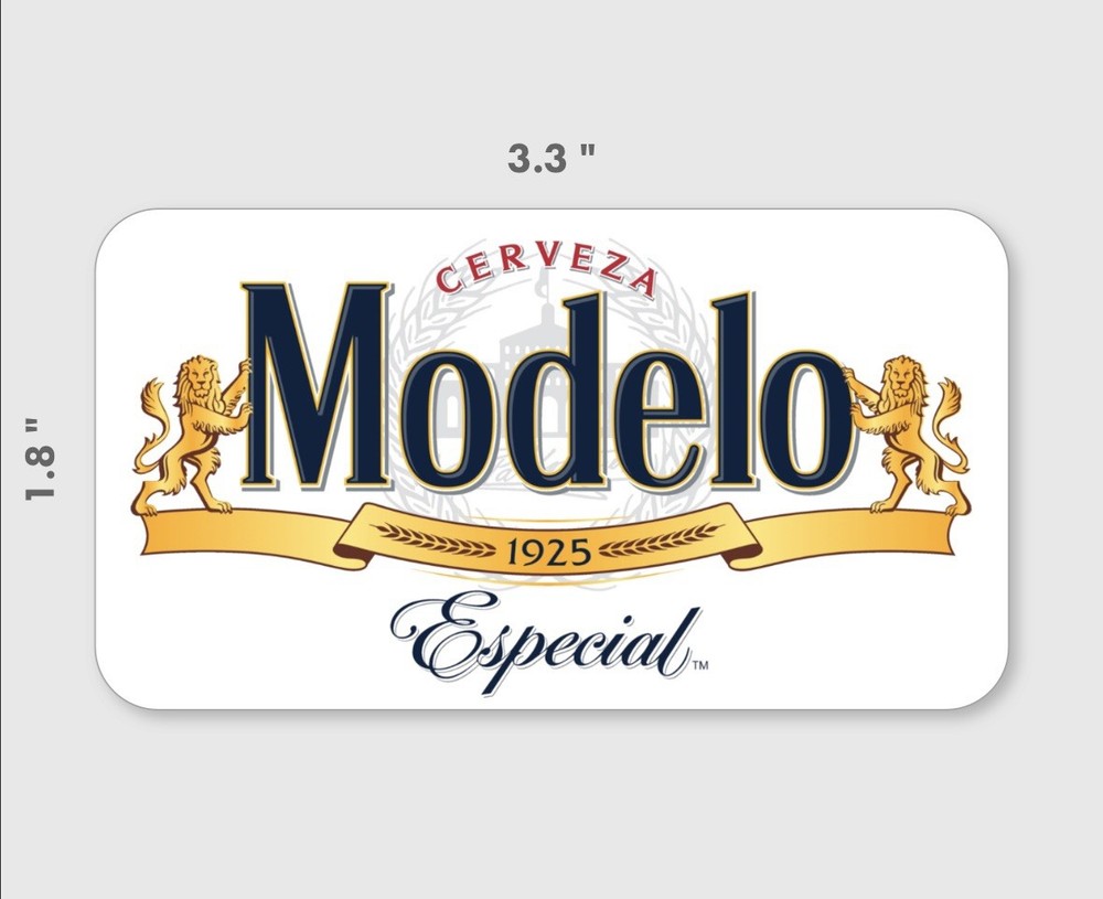 Modelo Vinyl Decal Sticker