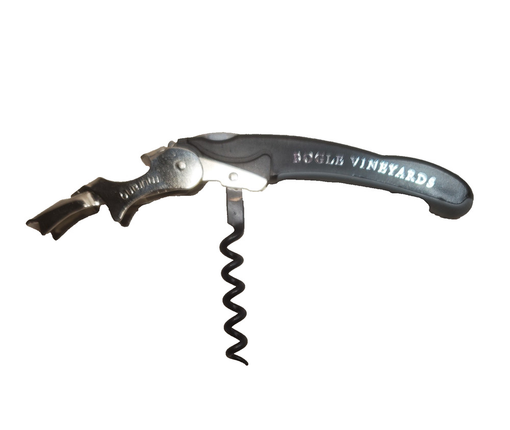 Murano "Bogle Vineyards" Double Power Waiter's Corkscrew With Foil Cutter