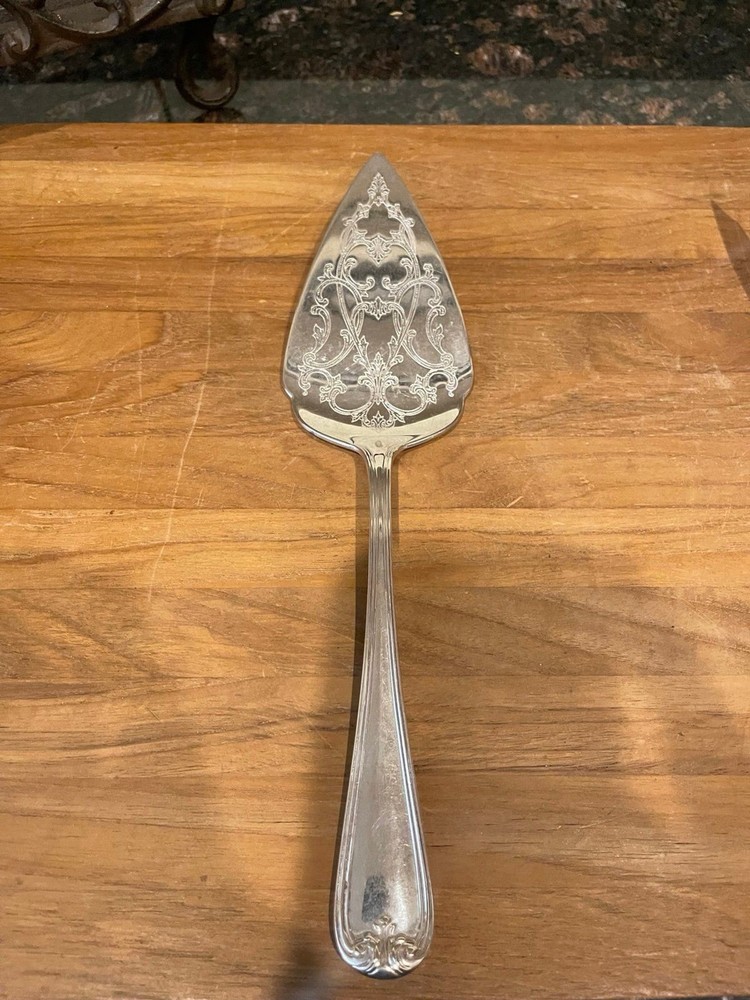 VINTAGE GORHAM "HERITAGE" SILVER-PLATE PIE server