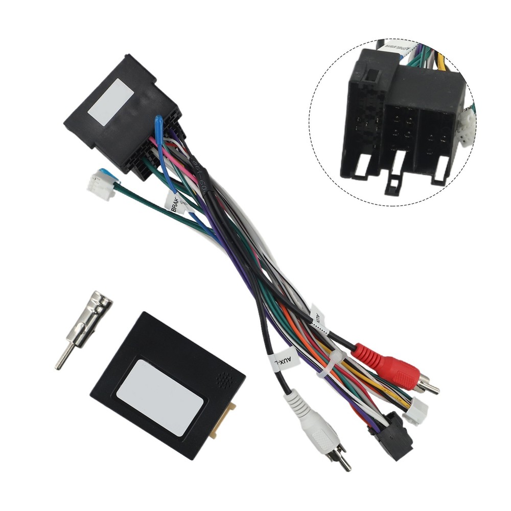 Black Automotive CAN Bus Adapter Decoder for Giulietta Head Unit Accessories
