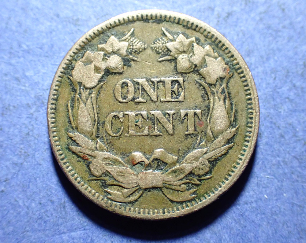 1857 Flying Eagle Cent VF