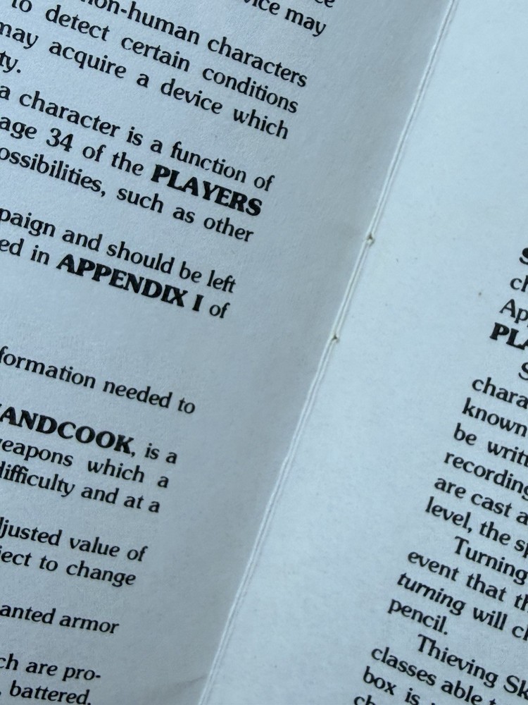 READ Advanced Dungeons & Dragons AD&D 2 Player Character Record Sheets 9028 1984