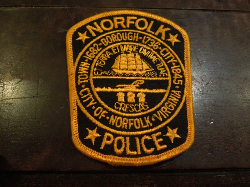 VIRGINIA, NORFOLK POLICE DEPT PATCH