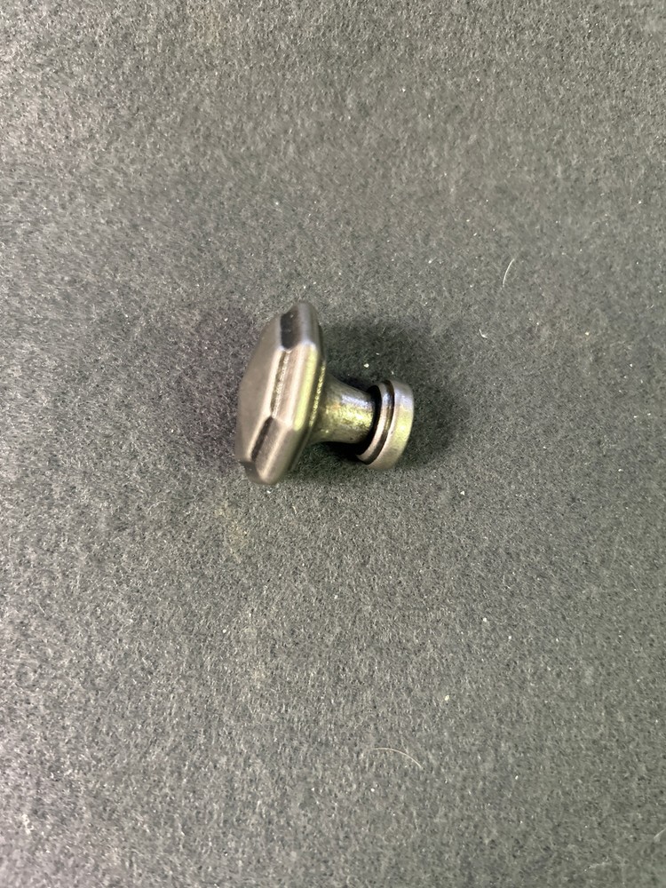 1-1/4" Octagon Knob Old Iron