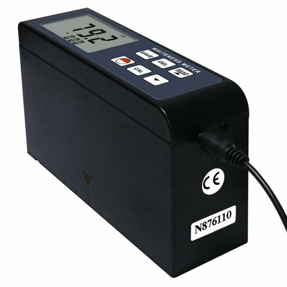 Handheld Whiteness Meter with Range 0%~120% Resolution 0.1% for Textile Dyeing