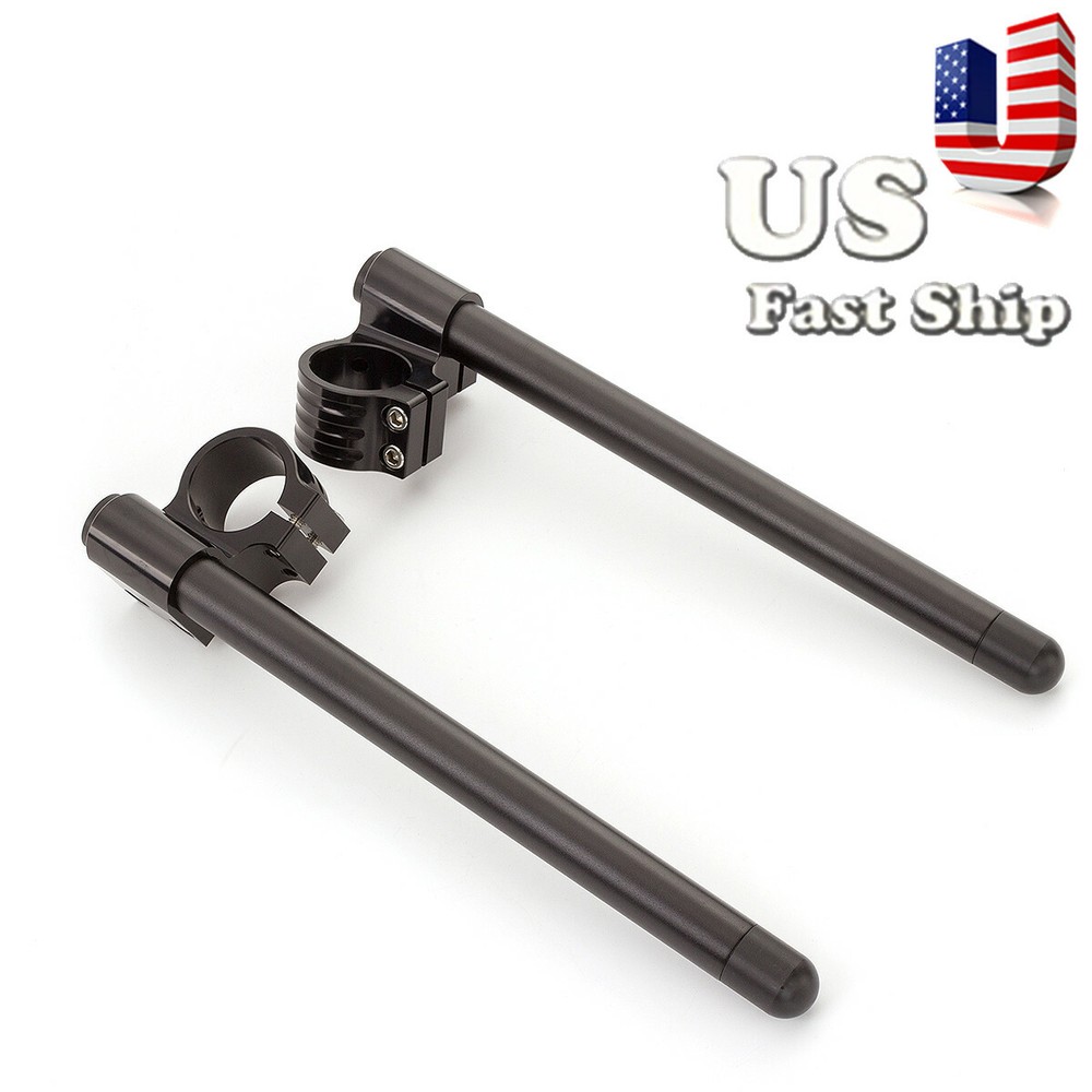 For CBR600F 1987-90 37mm Raised Clip Ons Fork Handlebar Clamp Clipon Handle Bars