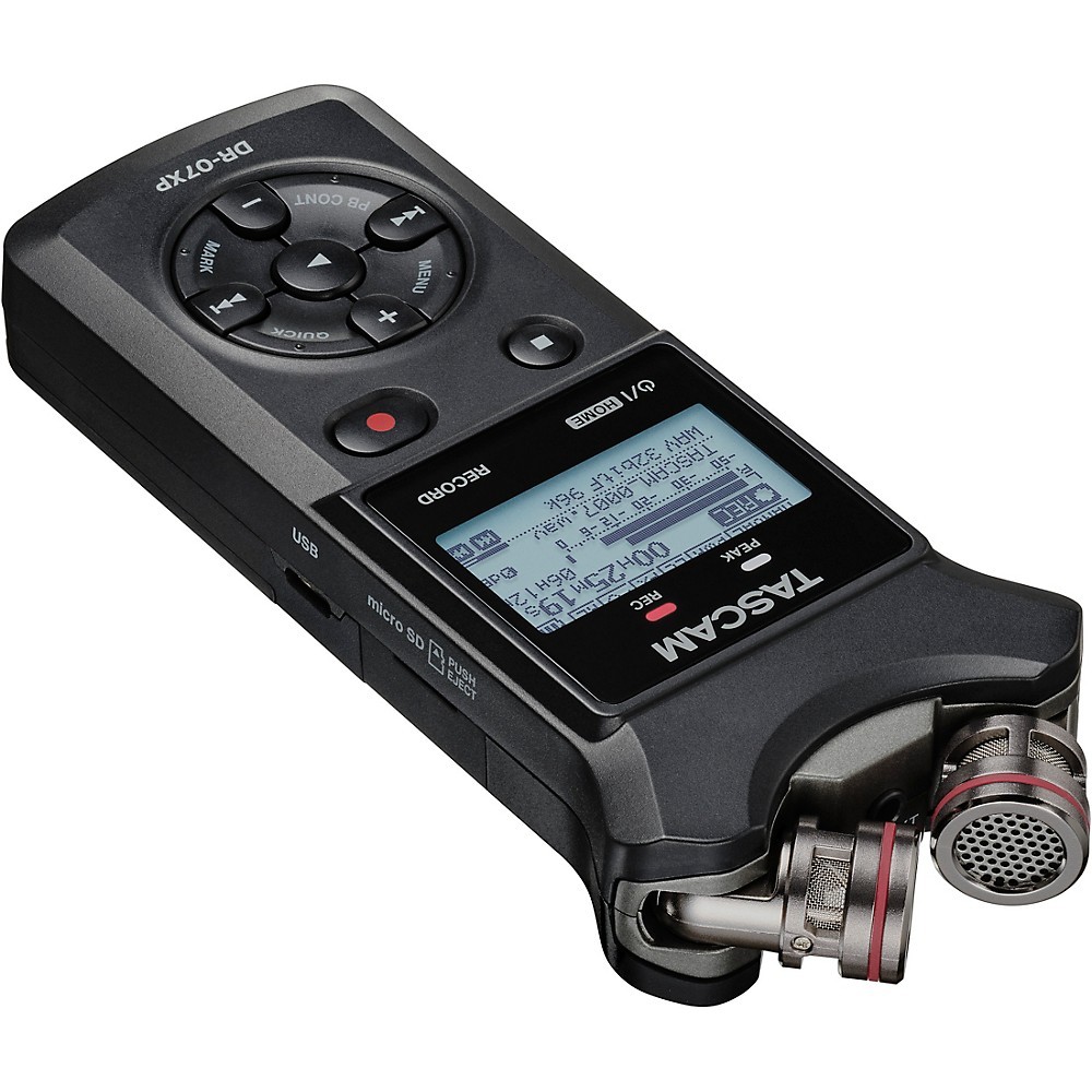 TASCAM DR-07XP 32-bit Float Audio Recorder