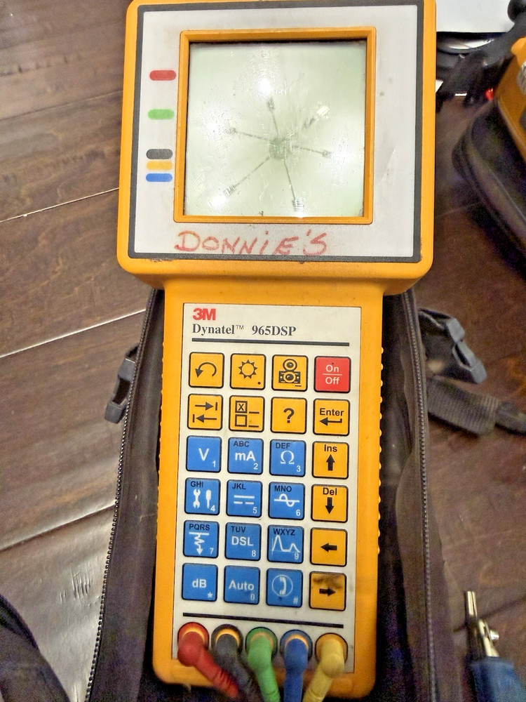 3M Dynatel 965DSP Subscriber Loop Analyzer w/ TDR w/ Case