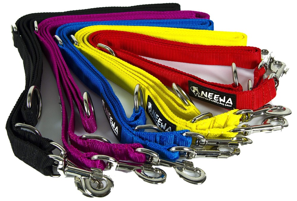 Adjustable Dog Leash 2m/6.5ft Blue