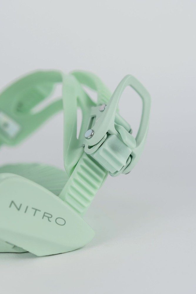 Nitro Cosmic Women's Snowboard Bindings, Mint, Small/Medium MY26
