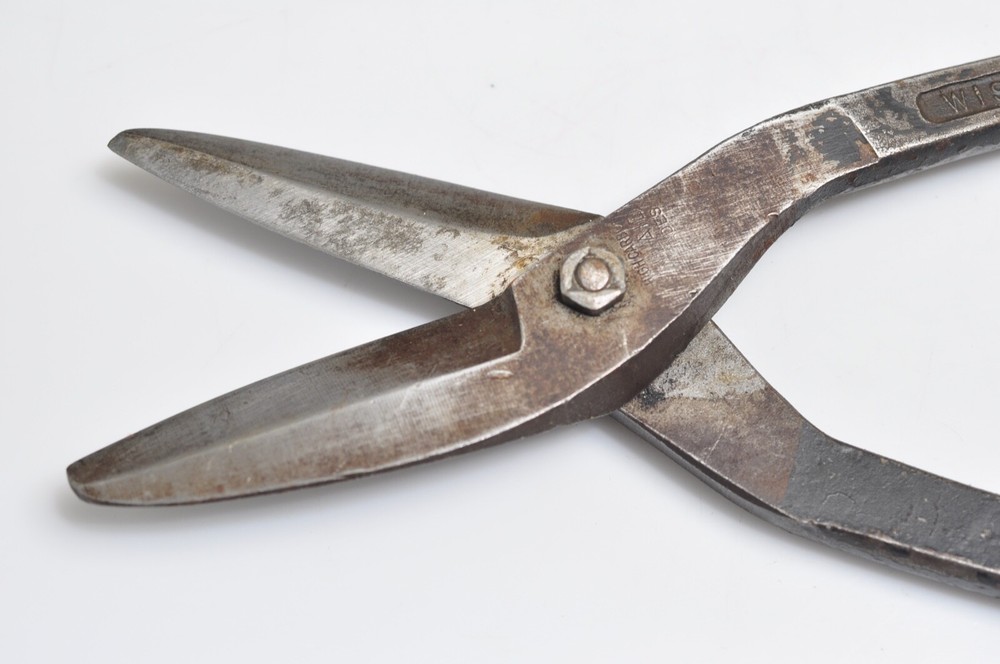 Vintage Wiss -18 TIN SNIPS Industrial Tools-