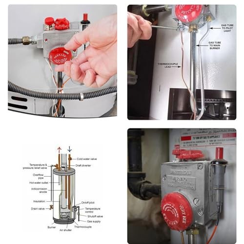 110-326 Gas Water Heater Valve,Natural Gas Water Heater Thermostat, Water