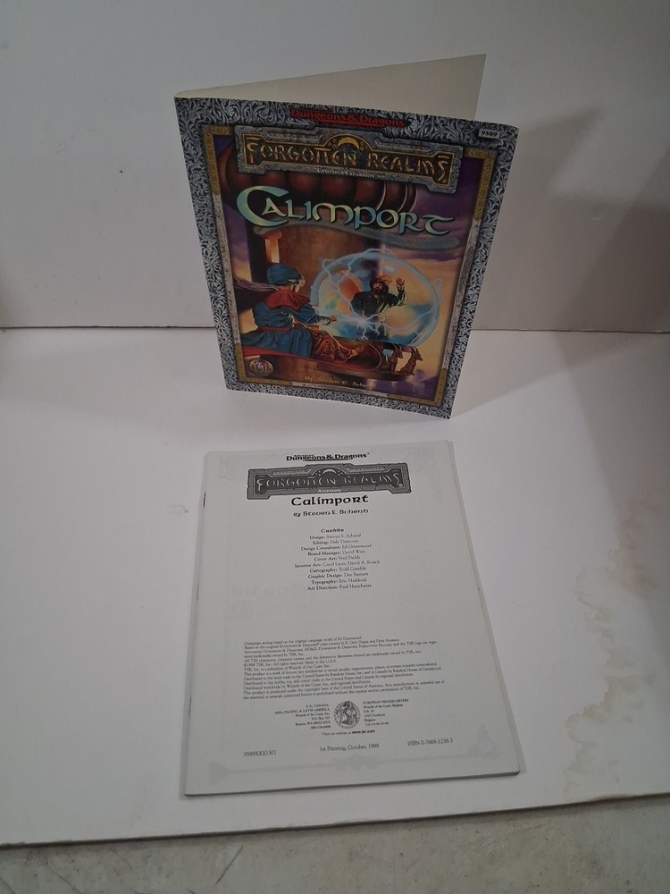 AD&D Forgotten Realms 2nd Edition Campaign Setting