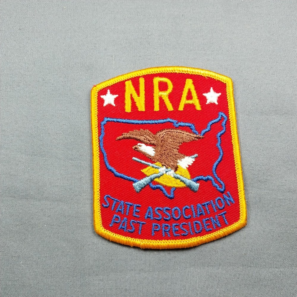 NRA State Association Past President 3.5" x 3" Patch
