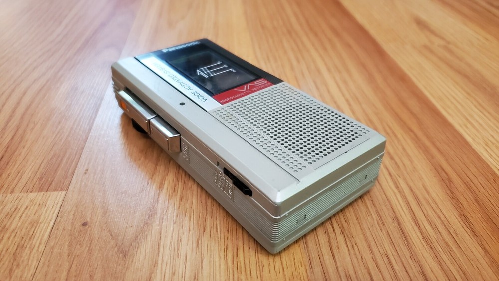 NON-WORKING Panasonic Microcassette Tape Recorder Deck Player RN-111 AS IS VAS