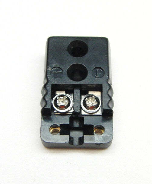 Connector, Type J, Black, Mini-Female