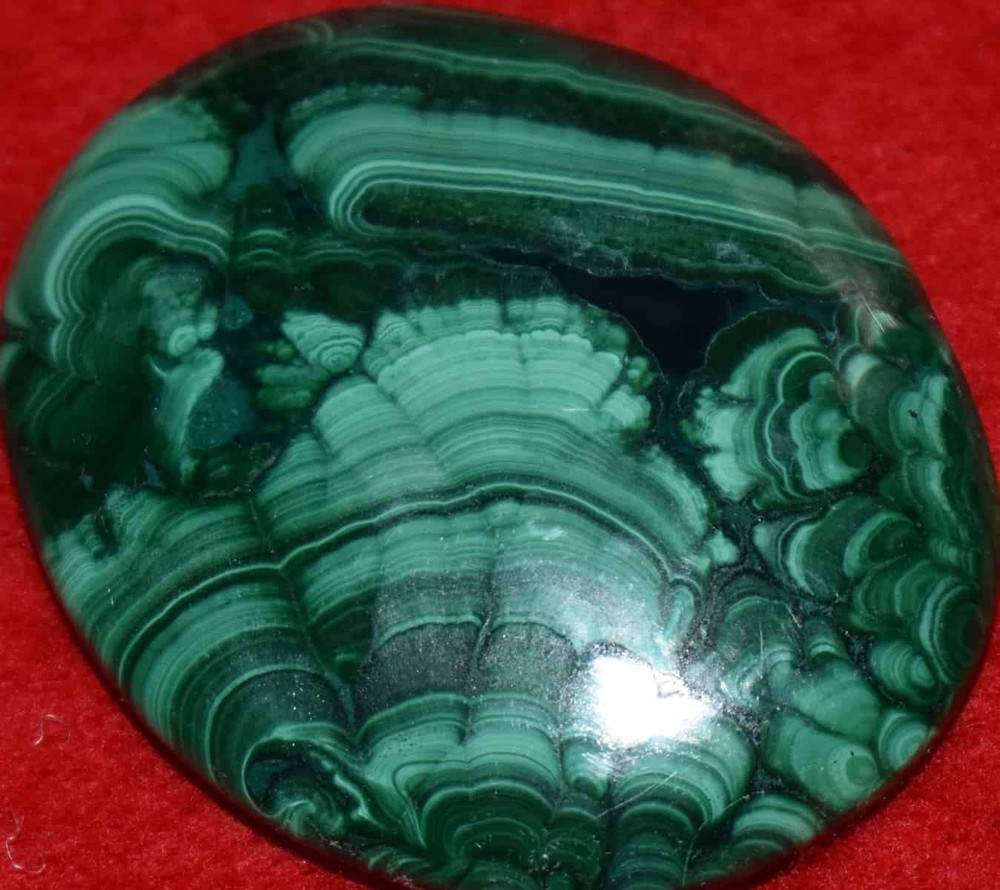 Malachite Worry Stone #13