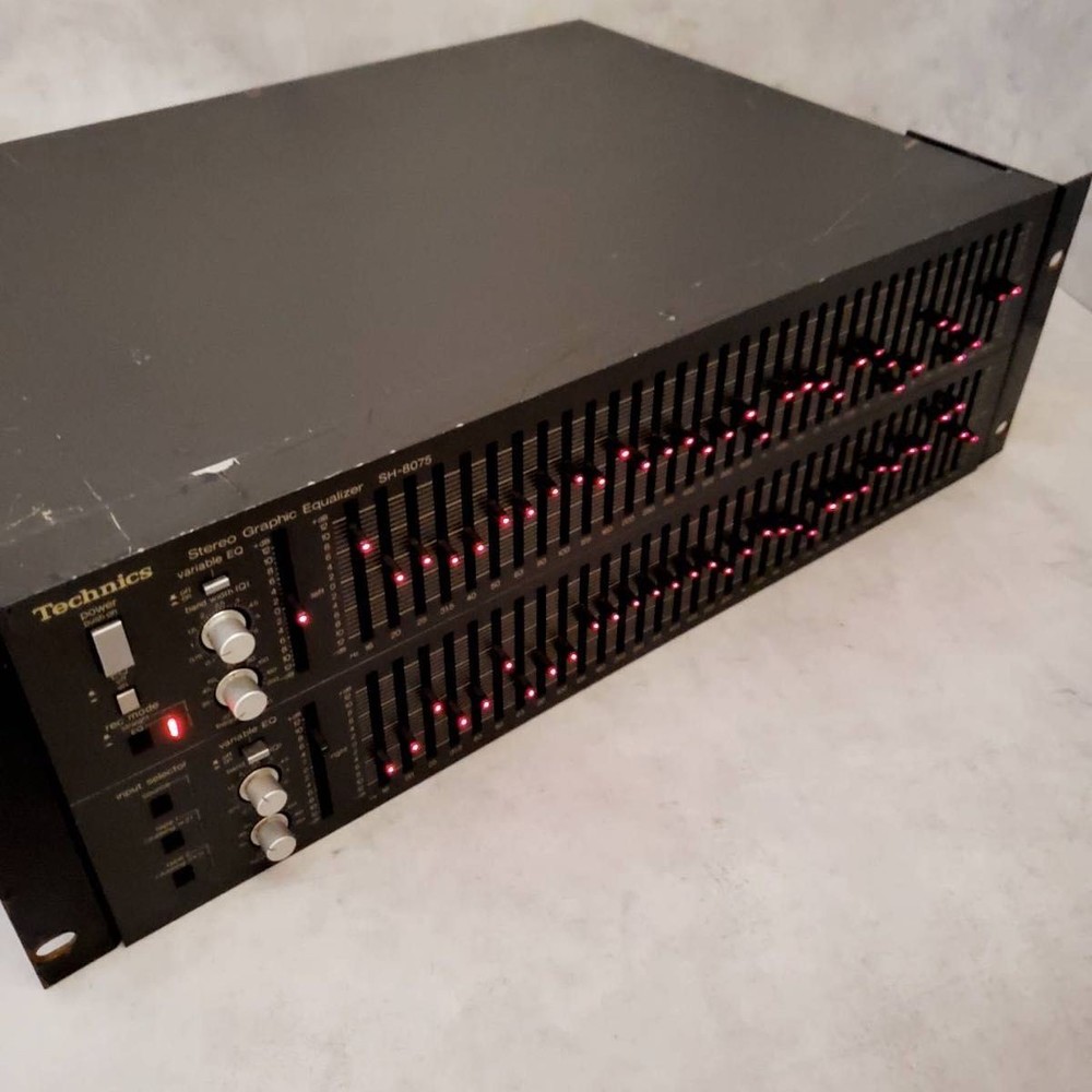 Technics SH-8075 33Band Stereo Graphic Equalizer Japan