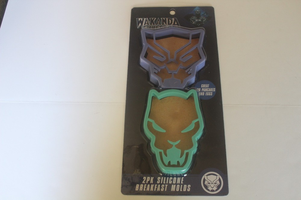 Wakanda Forever Silicone Breakfast Molds Marvel Eggs Pancakes