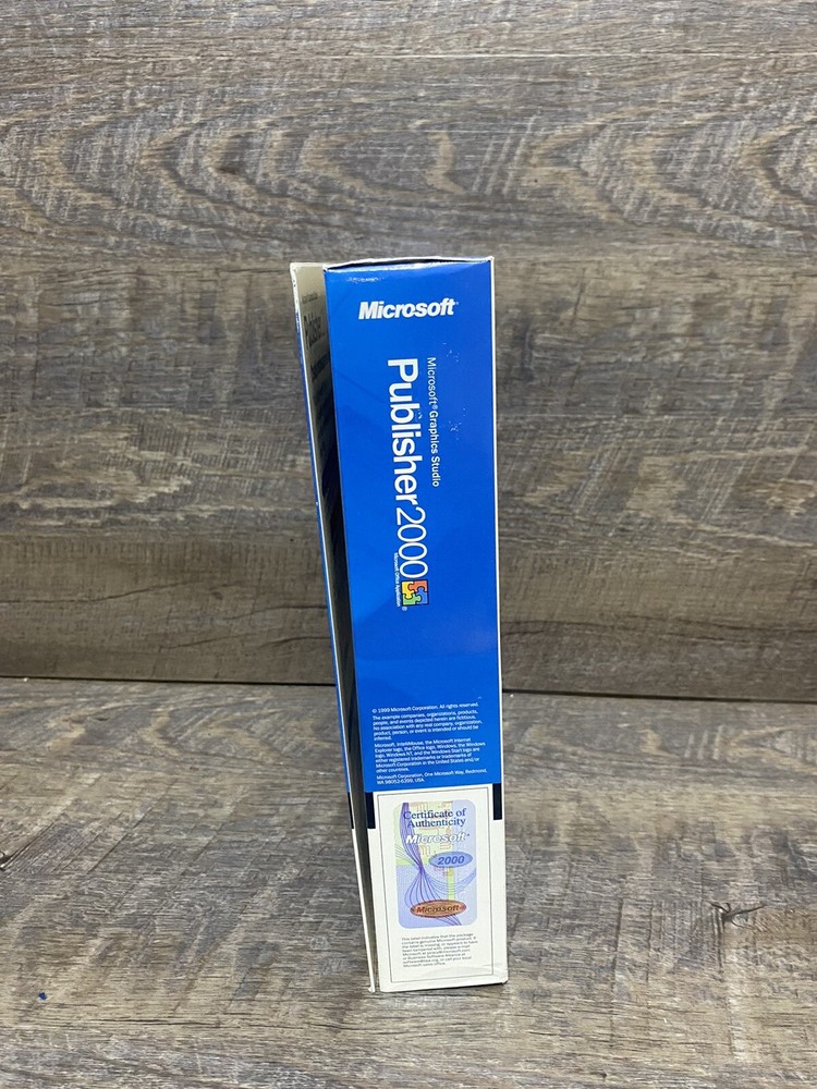 Microsoft Graphics Studio Publisher 2000
