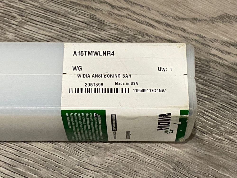 WIDIA 1” Indexable Boring Bar A16TMWLNR4