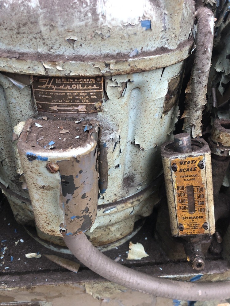 Denison 4-Ton C-Frame Hydraulic Press MC02A59A01502