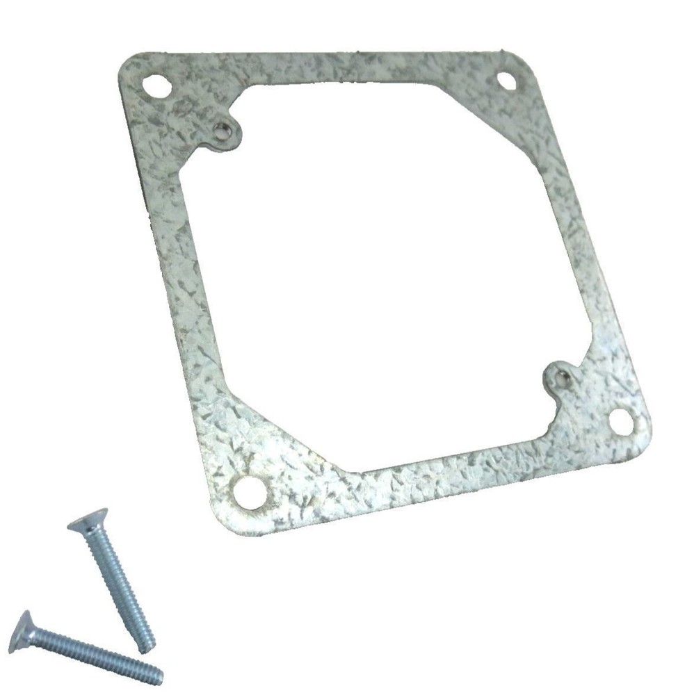 Juno Down-Lites 4X4 Square junction Box Mounting Plate Bracket 6-Pack