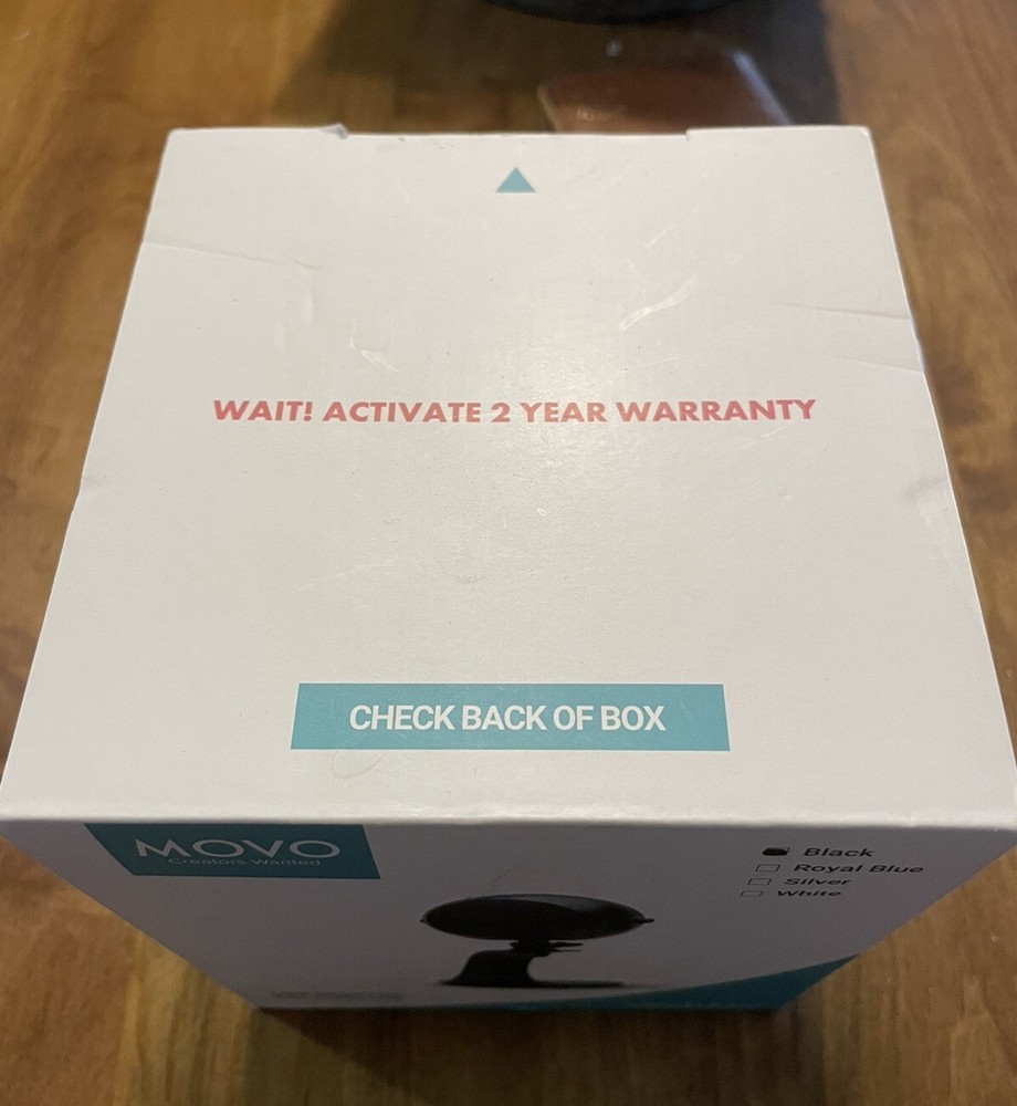 Movo WebMic USB Microphone Desktop Stand Black Cardioid Condenser Computer Mic