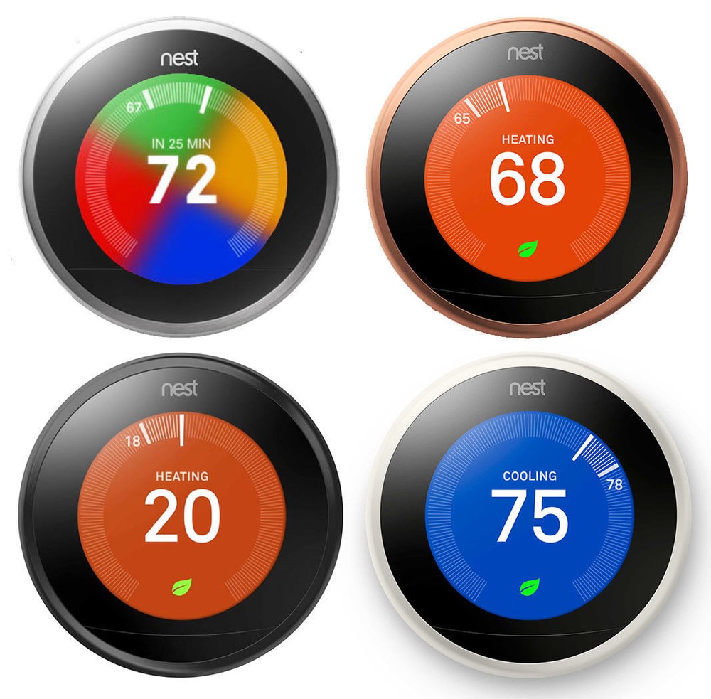 Google Nest Learning Thermostat Programmable 3rd Gen Very Good