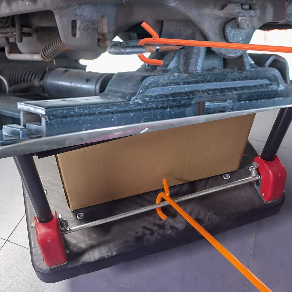 Heavy Duty 5th Wheel Pin Puller, 2 Pack 32" Solid Steel Chrome Plated Fifth W...