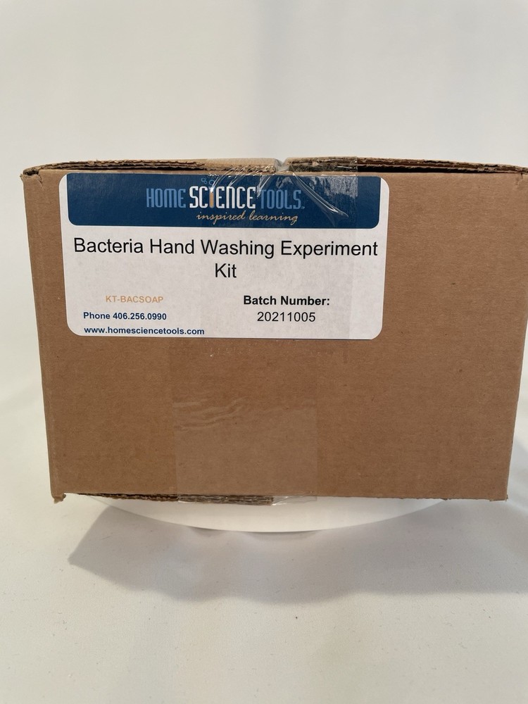 Home Science Tools: Bacteria Hand Washing Demonstration Experiment Kit *NEW*