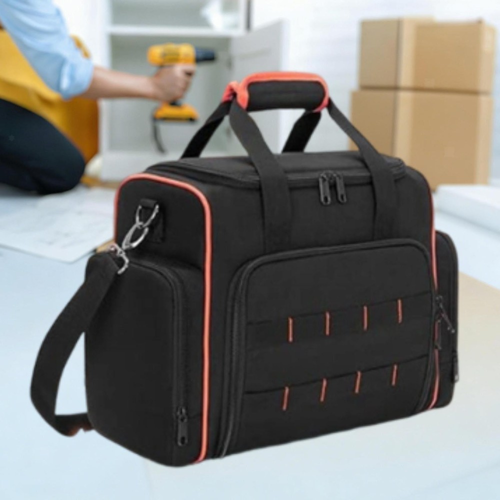 Tool Storage Bag Organizer Multipurpose with 3 Removable Cases for Carpenter