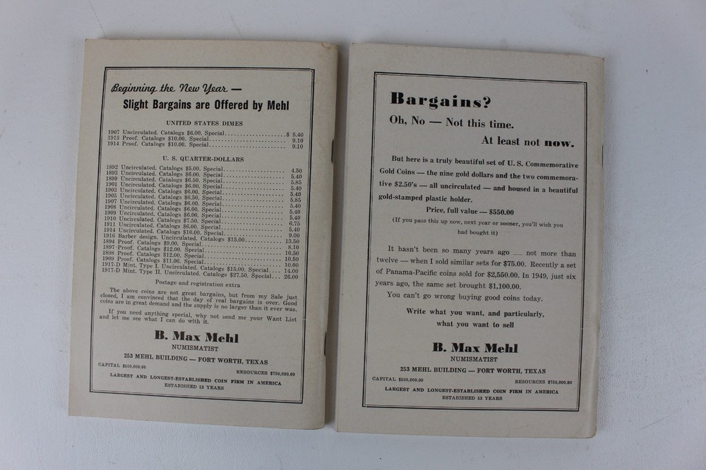 Complete 1955 Twelve Issues Numismatic Scrapbook Vol XXI No1-12 HTF!