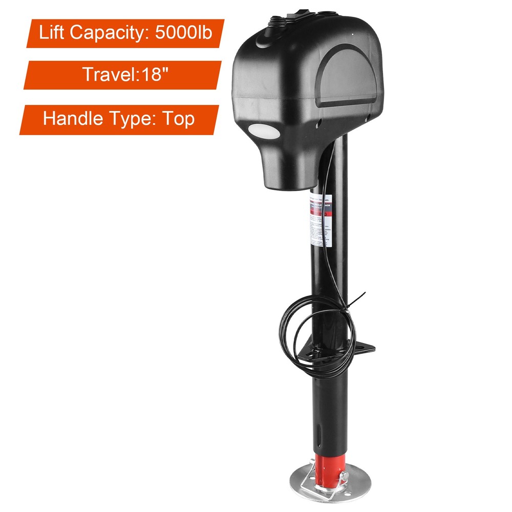 New Electric Trailer Jack 5000lbs  Power Tongue Jack for RV Trailer & Camper US