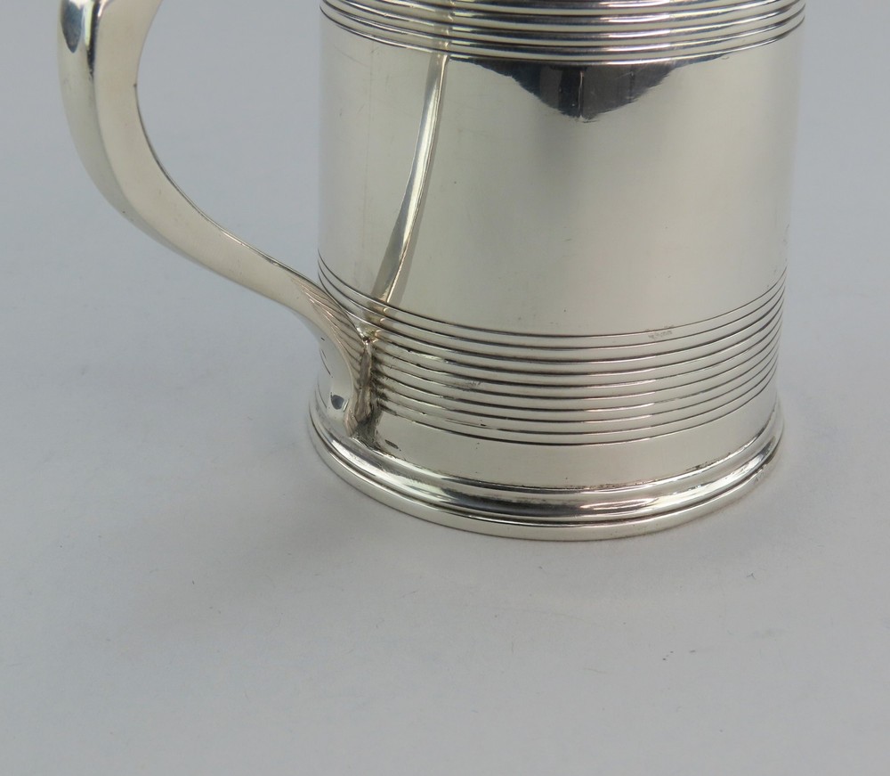 1790s Chinese Export Silver Classical Form Mug